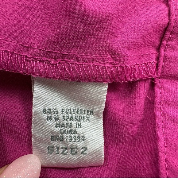 Zenergy By Chico’s Lightweight Vest Top Women’s Large Full Zip Pockets Pink - Picture 3 of 7